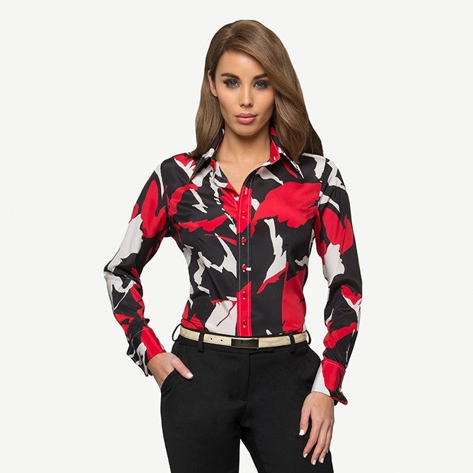 BLAZE SILK SHIRT