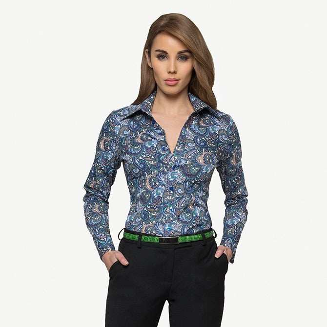 DEEP SEA COTTON SHIRT