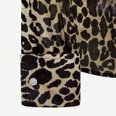 LEOPARD LOVE SILK/COTTON BLOUSE