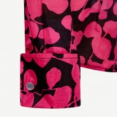 PINK POPPY SILK/COTTON BLOUSE