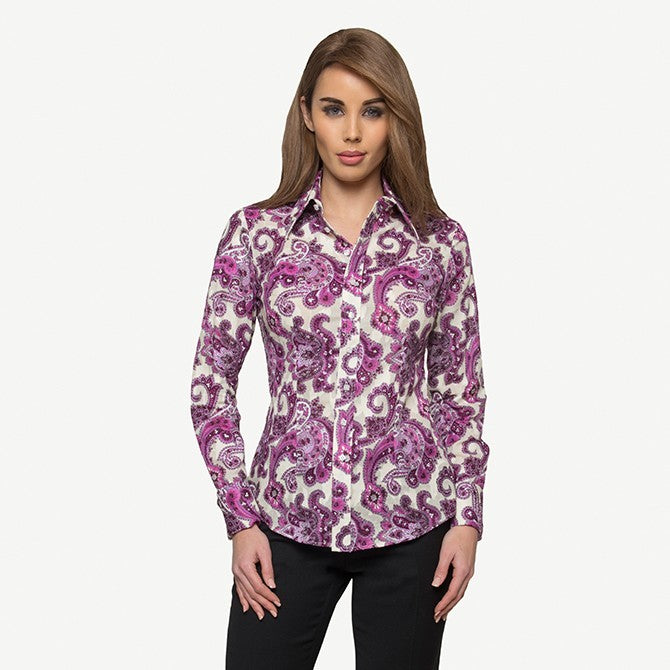 PINK REGAL COTTON SHIRT