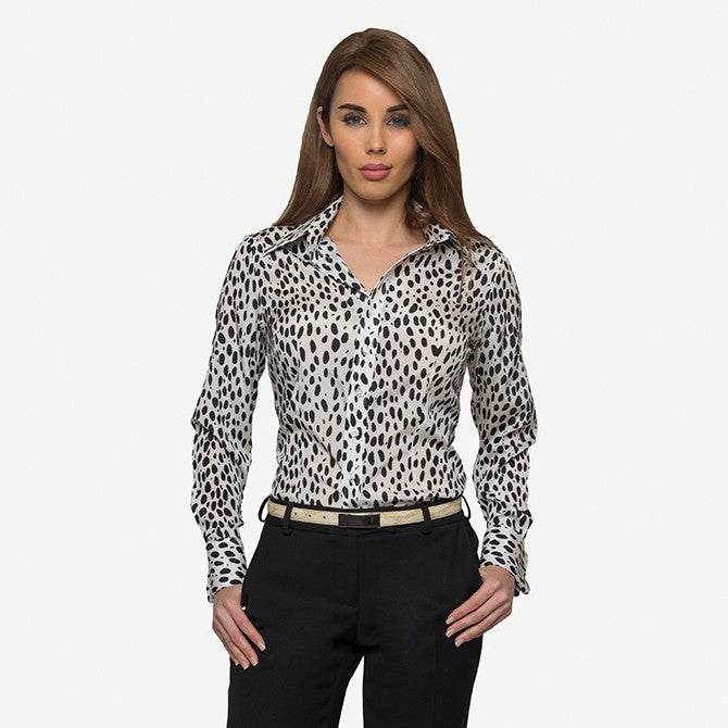 SPOT SILK SHIRT